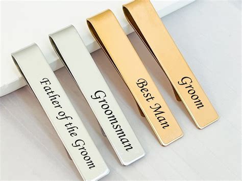 tie clip for cosmetic skin